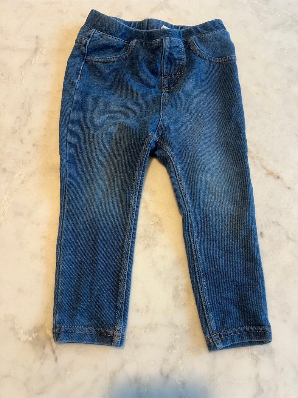 H&M Dark Blue Pull-On Jeggings 18M